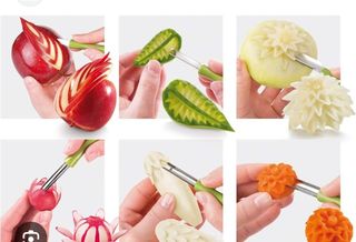 Set di strumenti per tagliare la frutta