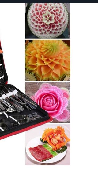 Set di strumenti per tagliare la frutta