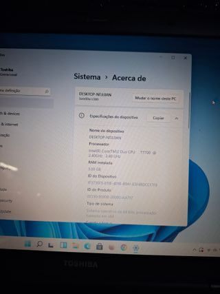 Toshiba l300 - Windows 11– Pronto a Usar LP5