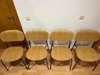 Sillas de diseño marca Decotique en madera y metal