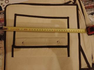 Organizador armario tela beige