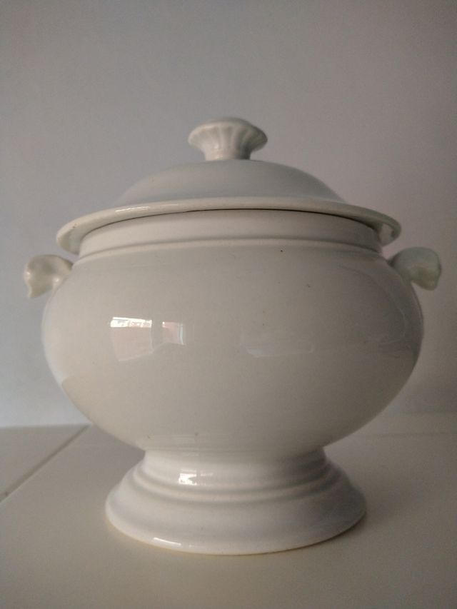 Sopera antica Pickman della Certosa e bacile