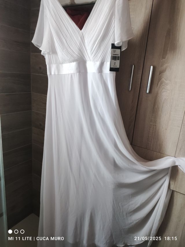 Vestido de novia a estrenar