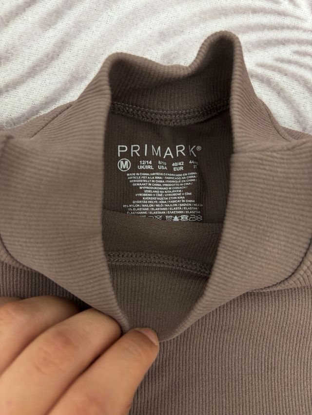 Body Primark marrón talla M