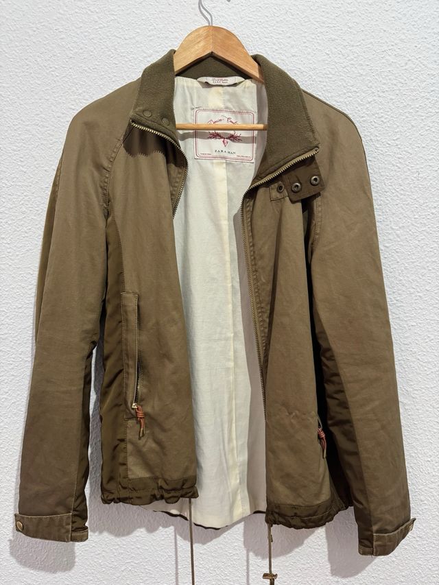 Chaqueta Zara - Verde Oliva