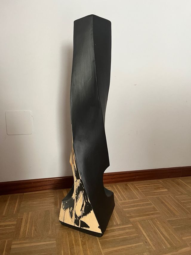 Jarrón cerámico abstracto