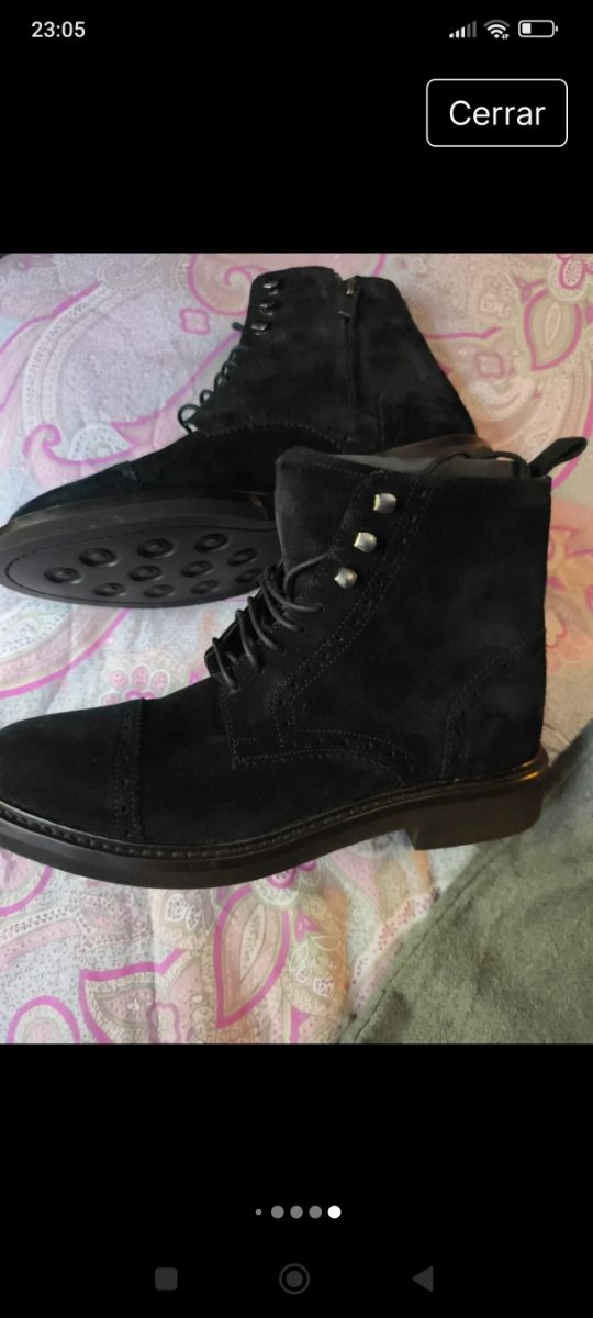 Botines Massimo Dutti negros