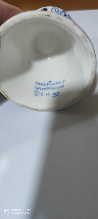 Portacandela Ceramica Vintage