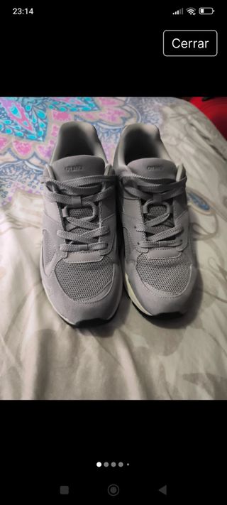 Zapatillas Oysho grises Ortholite