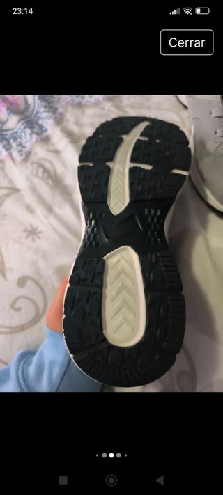 Zapatillas Oysho grises Ortholite