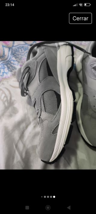 Zapatillas Oysho grises Ortholite