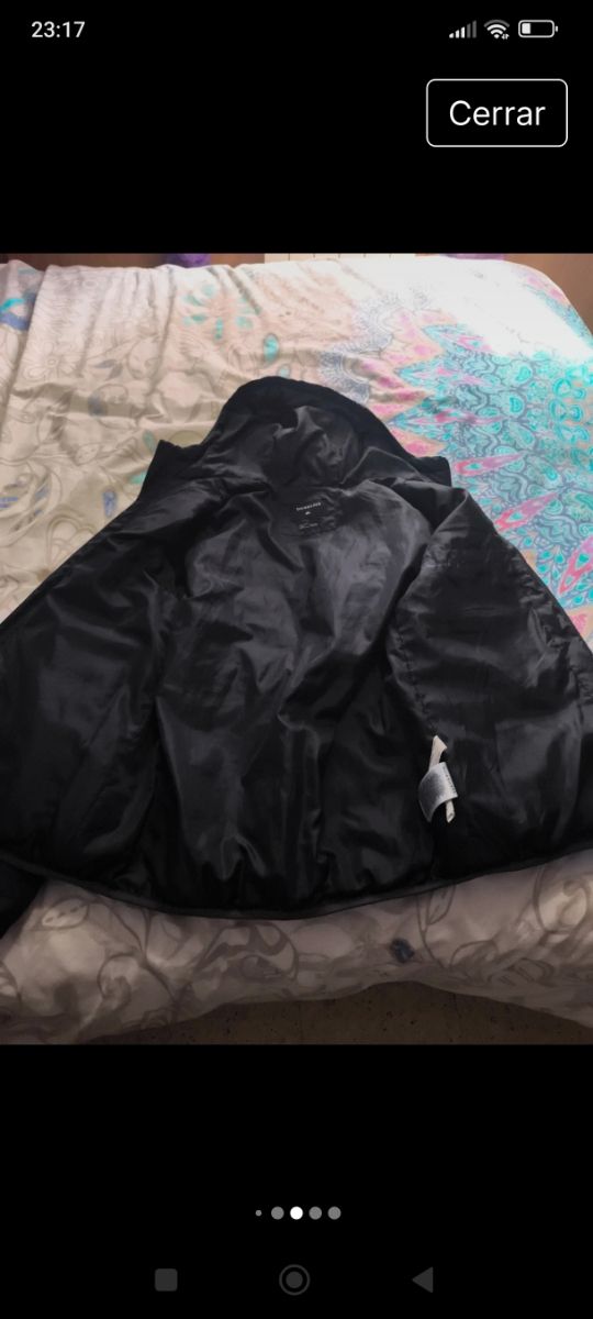 Chaqueta Quiksilver negra y gris