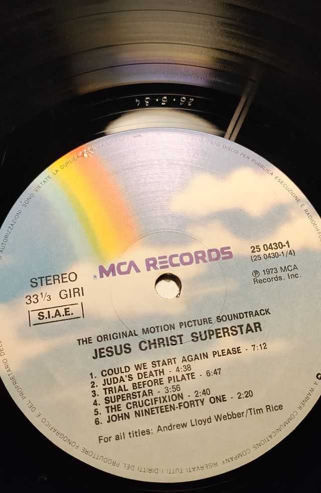 Jesus Christ Superstar -soundtrack- vinile doppio