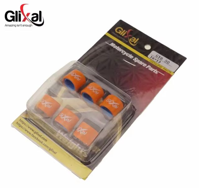 Rodillos GliXal 16x13mm 6gr - Moto