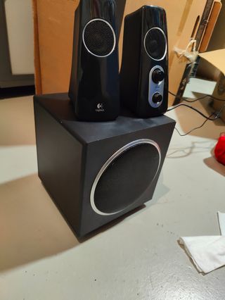 Logitech Speaker System Z523, sistema 2.1 estéreo
