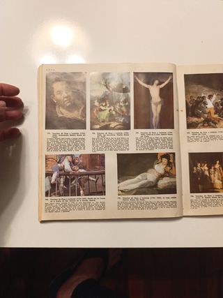 Album de cromos El mundo de la Pintura 