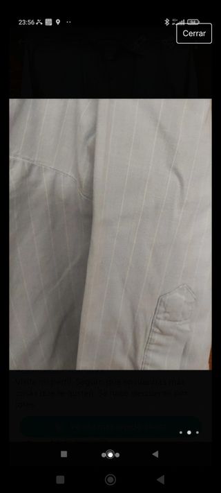 Camisa Zara azul talla S