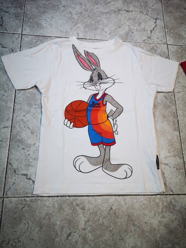 2 Camisetas Space Jam niños
