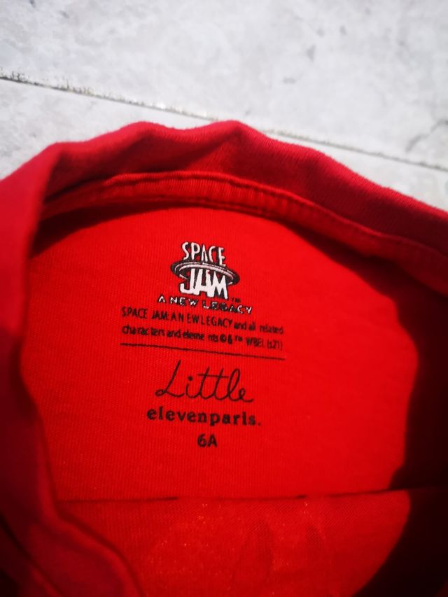 2 Camisetas Space Jam niños