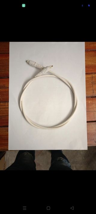 Cavo Fibra Ottica 1m Bianco