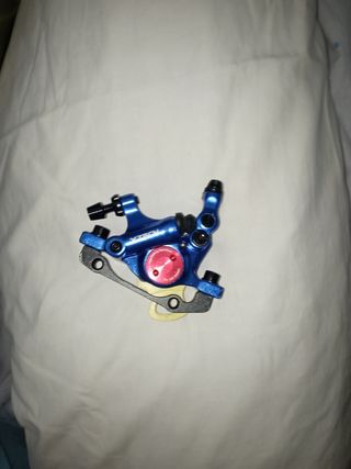Pinzas freno bicicleta azul X-Tech