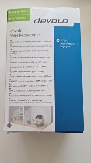 Repetidor Wifi Devolo AC - Dual Band