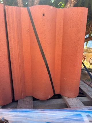 Tejas de hormigon Grecos Masa Roja - Nuevas 370 ud