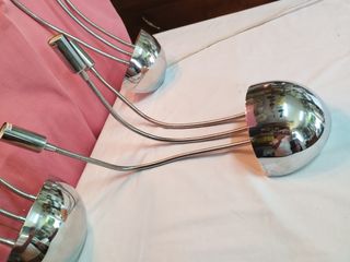 3 Lampade da Parete Vintage con bracci flessibili