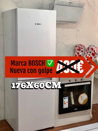 Nevera BOSCH Combi NO Frost Frigomark 
