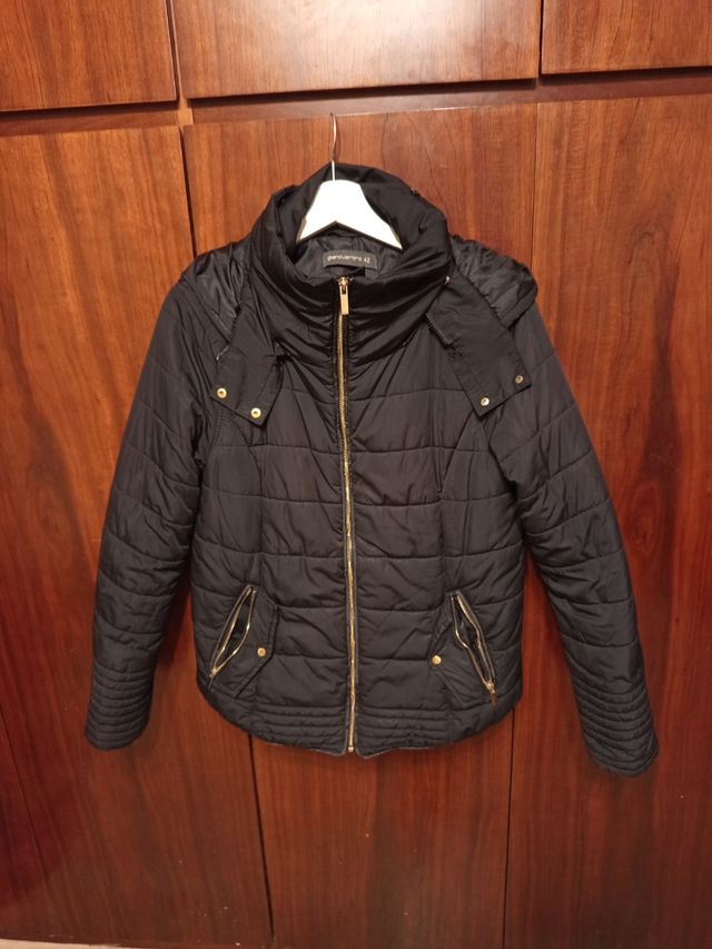 Chaqueta acolchada negra Encuentro