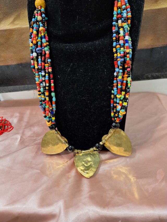 Collana multi-colore Tibetana