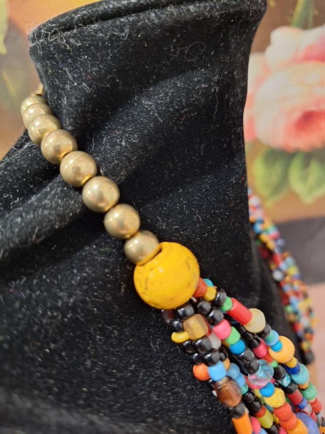 Collana multi-colore Tibetana