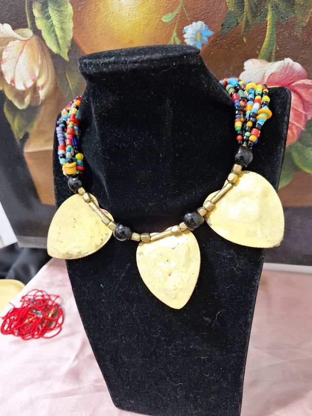 Collana multi-colore Tibetana