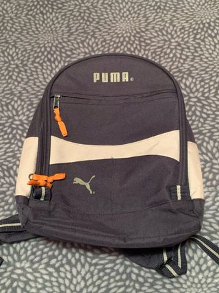 Mochila Puma Azul y Blanca