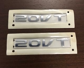 2 Emblemas 20V T originais