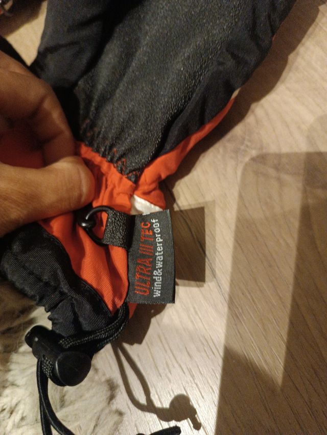 Guantes Thermopower nieve rojos