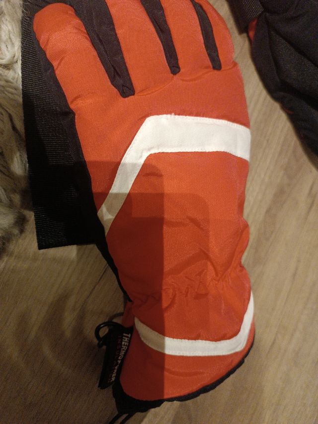 Guantes Thermopower nieve rojos