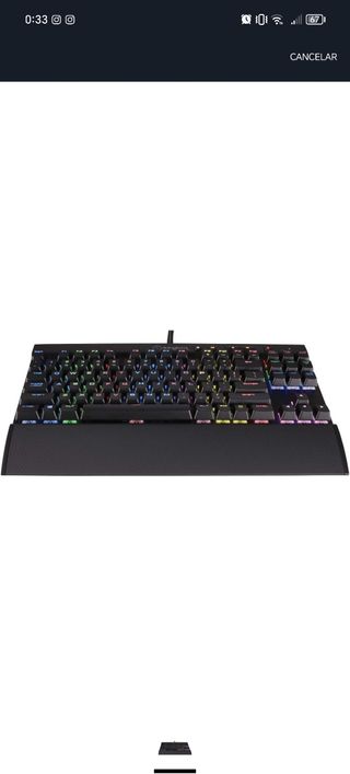 Teclado Corsair K65 Rapidfire