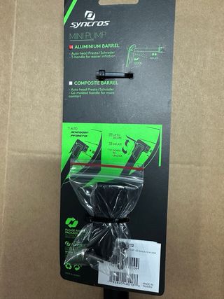 Mini inflador Syncros Alloy