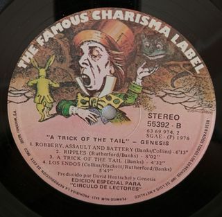 LP Vinilo Genesis - A Trick of the Tail