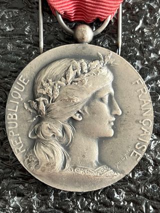 Medalla Plata República Francesa