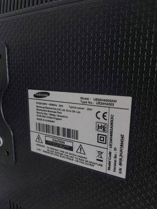 Tv samsung 24 pulgadas