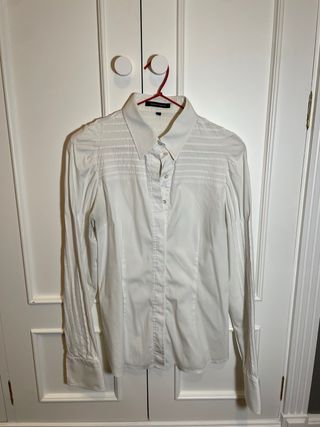 Camisa Walter blanca manga larga