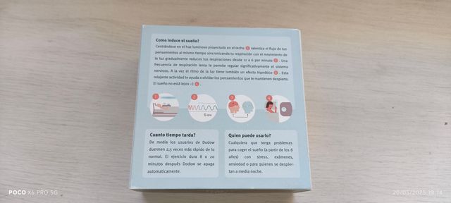 Lampara Dodow para insomnio