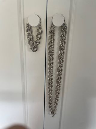 Cadena y pulsera XL plata