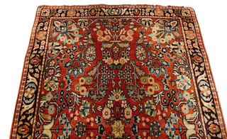 Antico Tappeto Saruk Americano Autentico 155x105