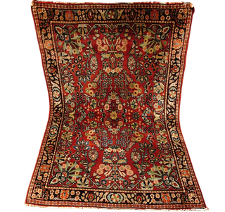 Antico Tappeto Saruk Americano Autentico 155x105