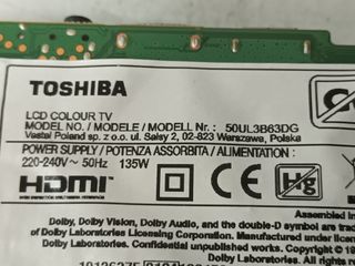 TOSHIBA 50UL3B63DG, KIT TIRAS LED (ref,361)