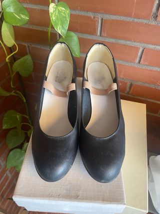 Zapatos Baile Flamenco Negros