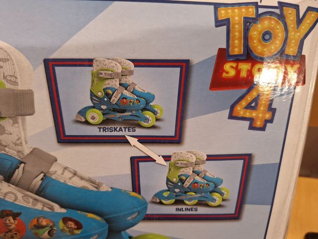 Patines Toy Story 4 Triskates - 27-30